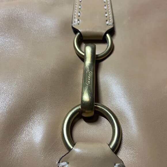 Coach Hampton Leather Shoulder Bag JO798-11544 - Picture 6 of 7